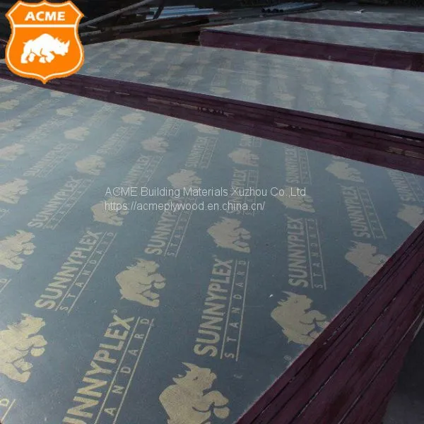 4X8 Panel Formwork System Formwork Film Faced Plywood