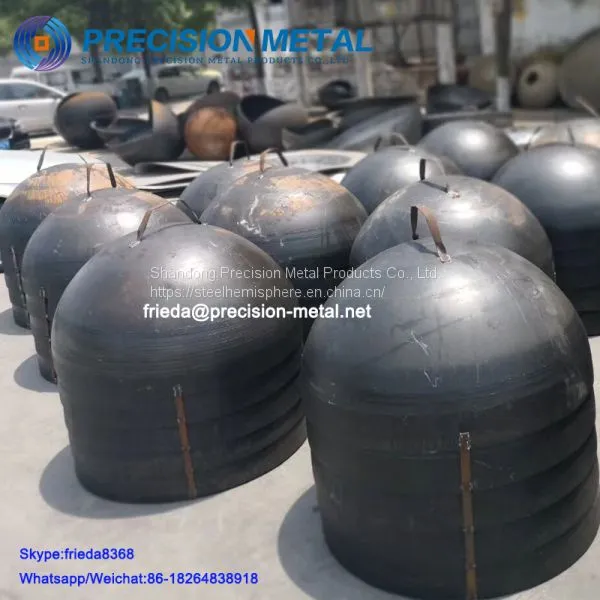 1mm - 10mm Thickness 500mm - 2500mm Diameter Mild Steel Hemisphere/Stainless Steel Half Sphere photo-5