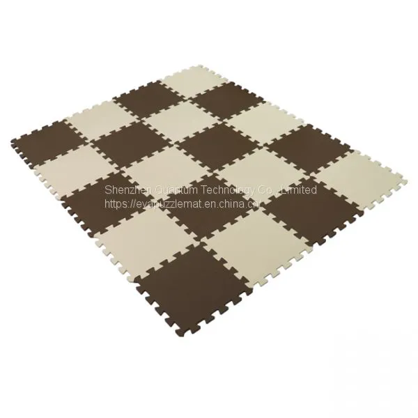QT MAT Non-toxic Odorless Formamide Below 200PPM 12in x 12in 20pcs/set EVA Baby Puzzle Floor Play Centre Mat Foam Floor photo-2