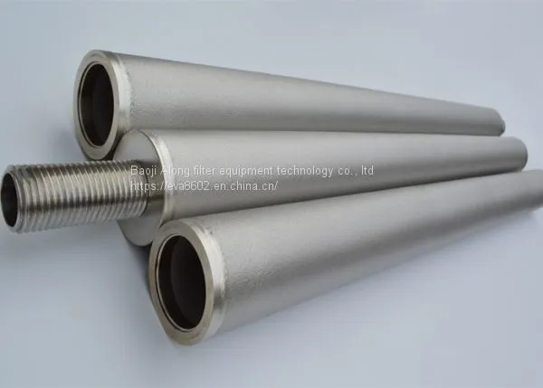 Porous Stainless Steel Sintered Filter Cartridge Micron Bubble Diffuser photo-3