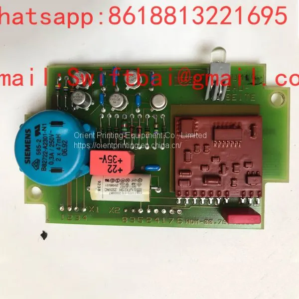 00.781.2336 Машина Heidelberg SM102 CD102 Плата SUM1 00.781.2336 Замечные детали для офсетной печати, детали для пресса Heidelberg