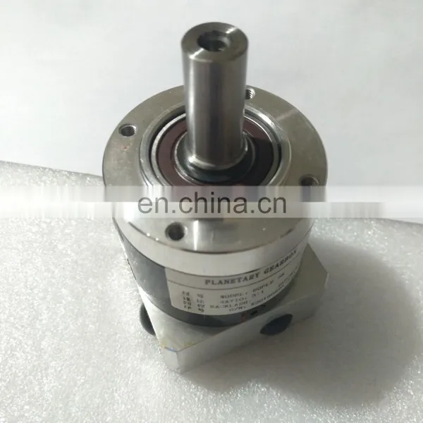 Small Differential Gear Box High Precision PLE 60 3:1Gear Ratio Speed Reducer For Cutting Machine photo-5