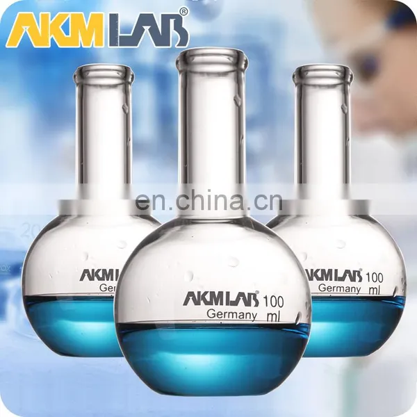 AKMLAB Borosilicate Glass 250ml Round Bottom Boiling Flask photo-3