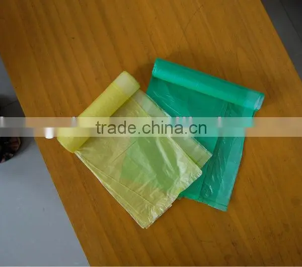 Colored Plastic Drawstring Garbage Bags photo-2