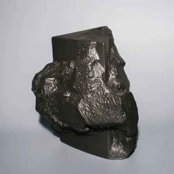 Modern Art Stone Face Ceramic Flower Vase photo-2