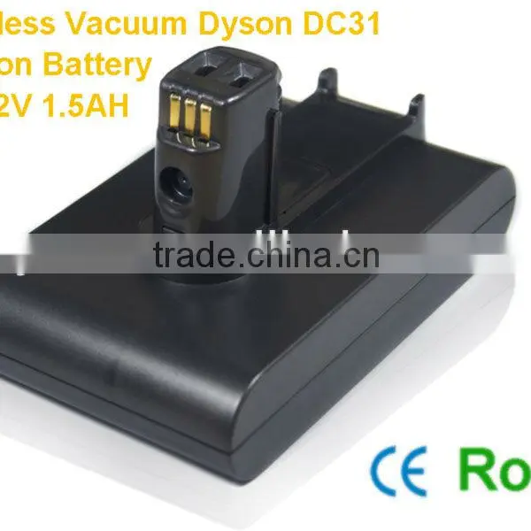 Rechargeable Cordless Vacuum Battery Replacement for Dyson DC31