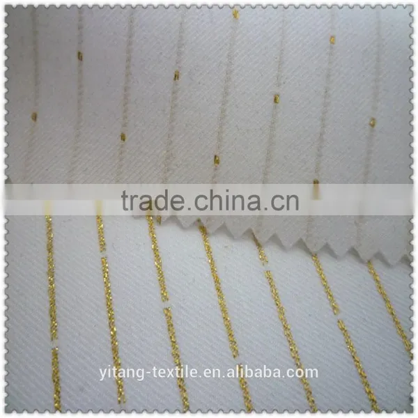 Metallic Jacquard Strips Fabric photo-2