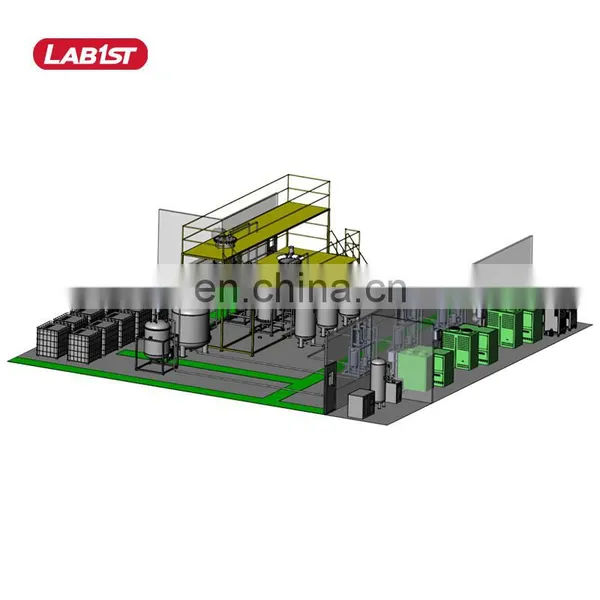 LAB1ST OEM 1000L Stainless Steel Industrial Flash Liquid Chromatographic Plant Separation System Chromatography Machine photo-5