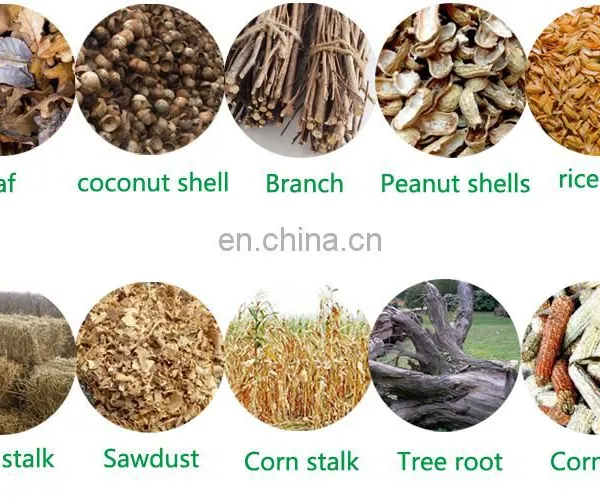 Rice Husk Olive Pomace Sawdust Coconut Jute Sticks Charcoal Making Machine Biomass Carbonization Machine photo-5