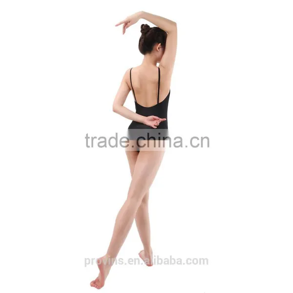 GIrls Ballet Basic Shiny Leotards photo-5