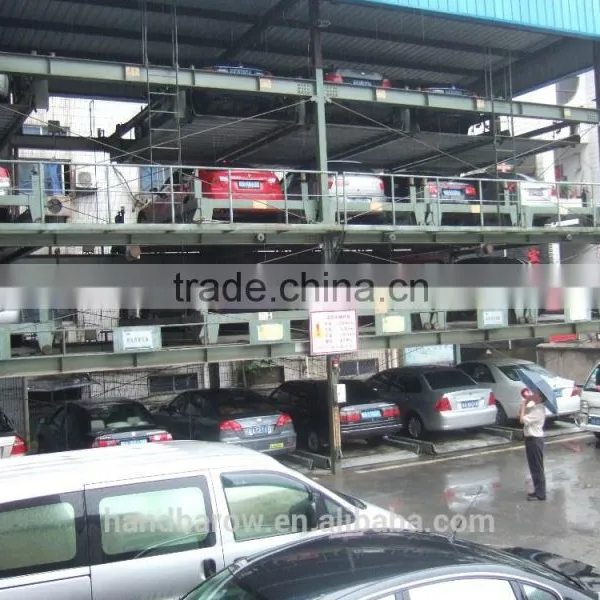 4-level Vertical Smart Parking System