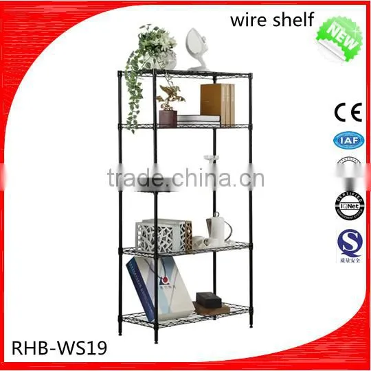 Assembled Wire Metal Storage Shelving Display Rack