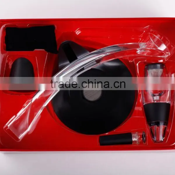 Deluxe Red Wine Aerator Gift Set-Small photo-2