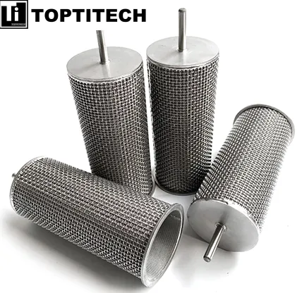 Sintered 5 Layers Stainless Steel Wire Mesh Filter Sintered Stainless Steel Mesh Filter Cartridges Oil Filter Filtration photo-2