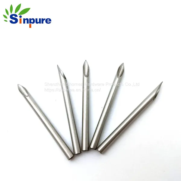 Shomea Customized 11G-28G Sandblasting Stainless Steel Bent Tip Needle photo-4