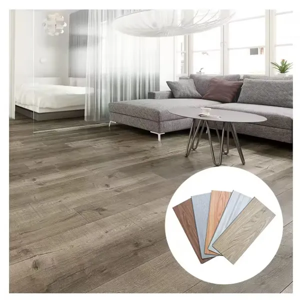 SPC PVC Flooring Click Vinyl Tiles Stone Wood Composite Flooring Flooring-marble Pattern Thickness 5.0mm photo-2