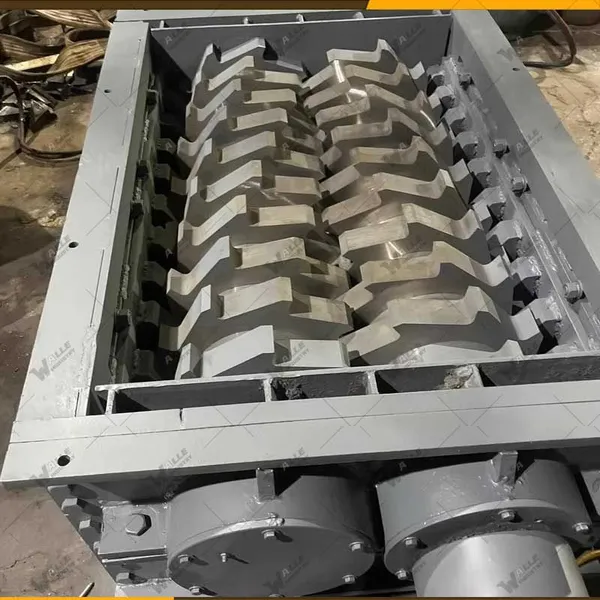 Engine Block Industrial Shredder Wheat Straw Shredder photo-3