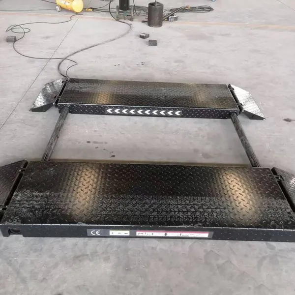 China Factory Portable 3000kg Mid-Rise Scissor Car Lift Machine 1.2m photo-2