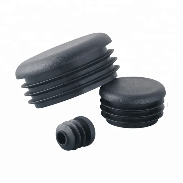 MOCAP LDPE 25mm 3/4 Zoll schwarzes runden dekoratives Stahlrohr, Kupferrohr-Endkappe Stopfen RN