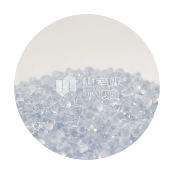 Sample Soft Pvc Recycled Compound Granules Flexible Pvc Granules For Shoes Sole photo-3