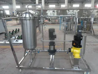 Commercial Beer Filtration System Used In Beer Glass Bottle Filling Machine