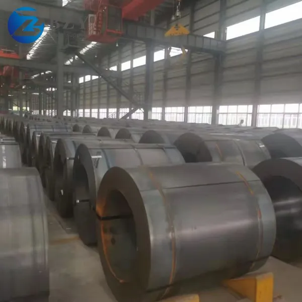 Ss400 A36 A53 Hr Coils Ms Steel Sheet Roll Hot Rolled Cold Rolled Steel Coil Strips Black Annealed Low Carbon Steel Coil photo-4