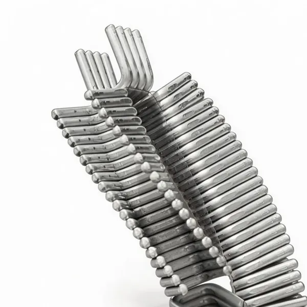 E210 High Quality U Shaped Sausage Clips Aluminum Sealing Staples for Meat Packing Factory Direct Supply