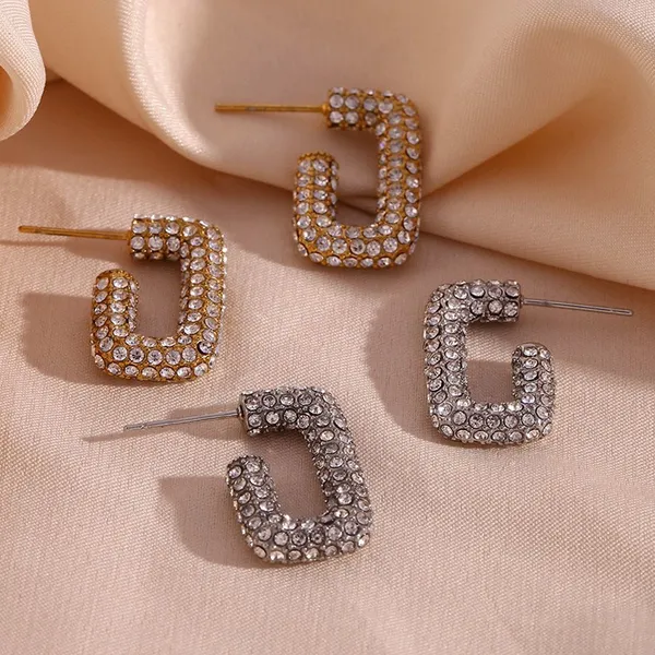 Bulk Stainless Steel Earrings for Jewelry Brands Custom Logo Engraving Available photo-4