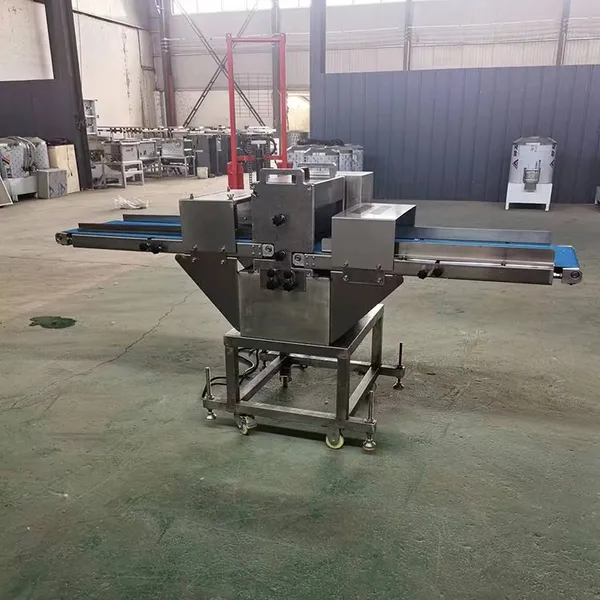 MO-QDMECH Fresh Meat Strip Slitter Machine RL0341 Stainless Steel 304 Multi Disc Blade Variable Speed Pork Chicken Cutter photo-4