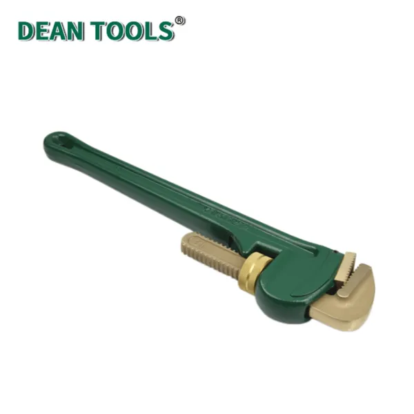 Non-Sparking Pipe Wrench,Industrial Grade,Strong Jaw Design,High Grip Performance photo-5
