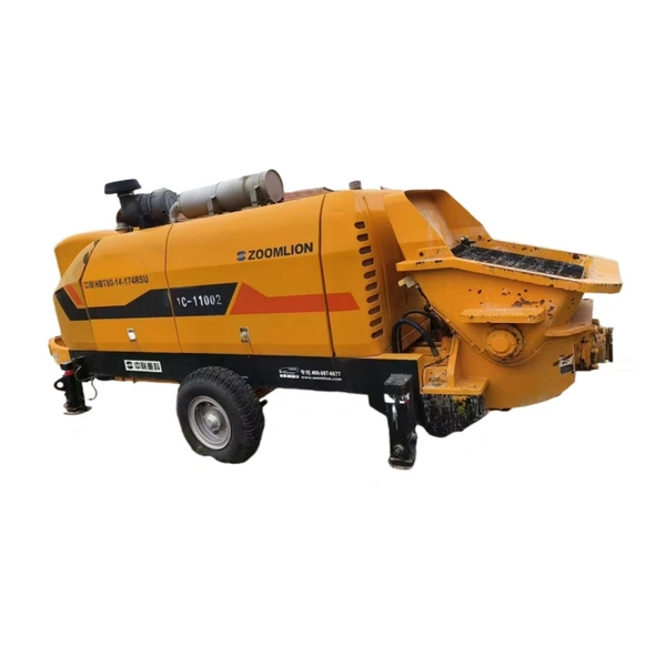 High‑Efficiency Ground Concrete Trailer Pump S‑Valve Structure For Highway Railway Bridge Construction