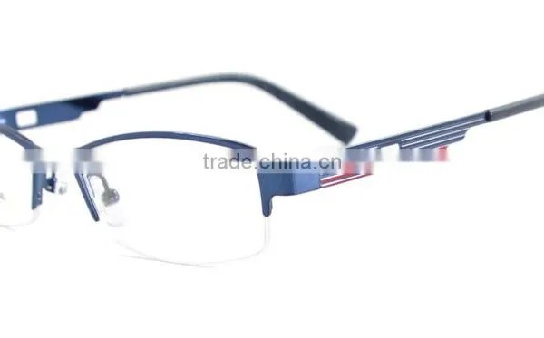 New Model Men Eyewear Metal Half Frame Glasses Frame photo-5
