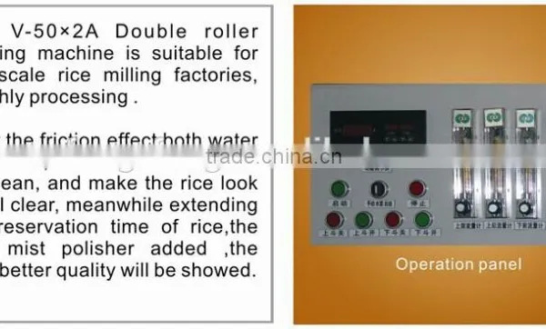 7 Ton per Hour ,Double Roller Rice Polisher,silky Machine photo-3