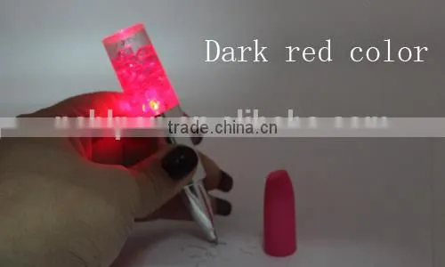 2013 Noverty Toy Plastic Lipstick Ball Pen With a Light Pen photo-4