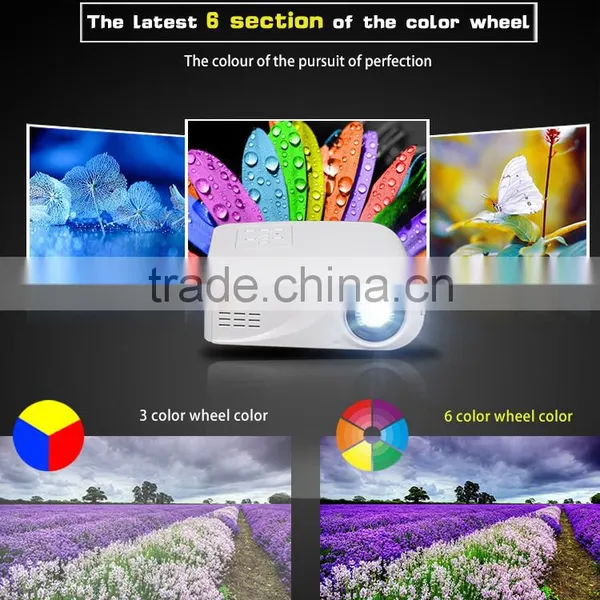 Wholesale hd Mini Led Projector 3d 1080p,home Theater Projector ,Mini Projectors x6 photo-6