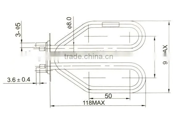 Immersion Heating Element for Water Kettle photo-2