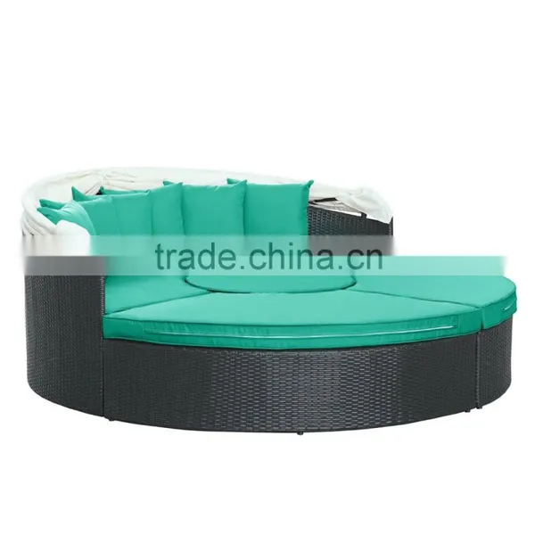 Wholesale Furniture Outdoor Daybed Canopy Round Outdoor Waterproof Daybed photo-3