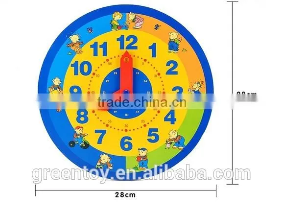 Wooden Clock BabyToys Digital Clock photo-2