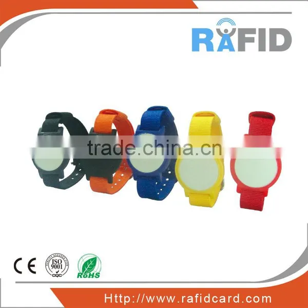 RFID Supplier Rfid Woven Bracelet