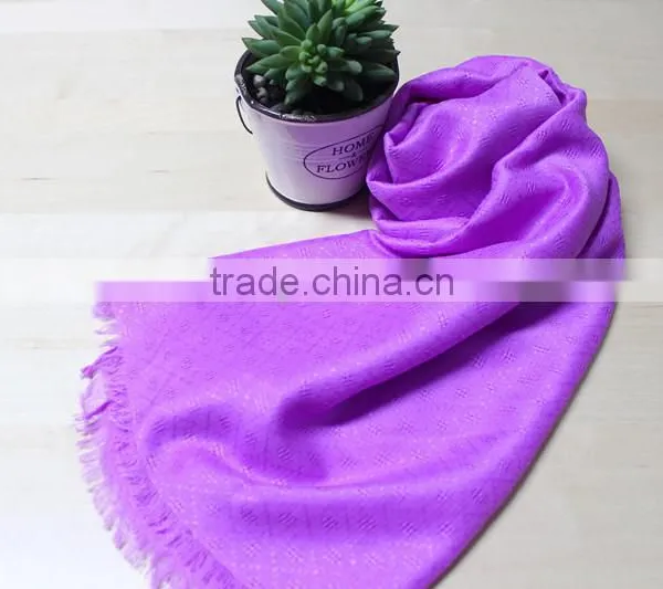 Fashionable Voile Pure Color Long Scarf Knitted Scarf Custom Scarf Scarf Decoration photo-3