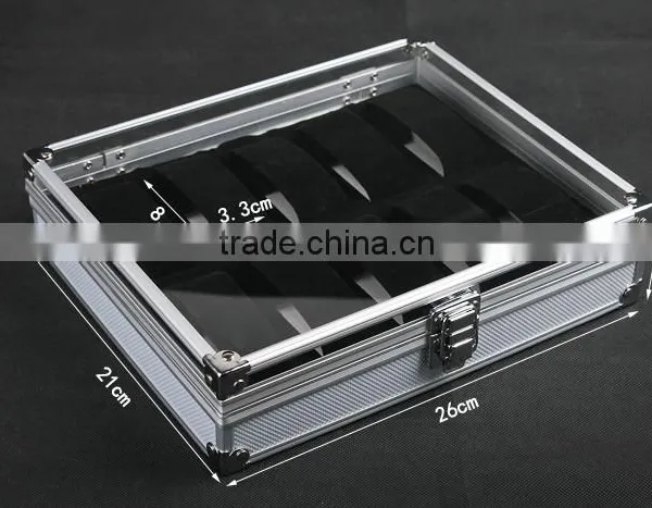C66 ANPHY Aluminium Watch Case 10 Units With Glass photo-2