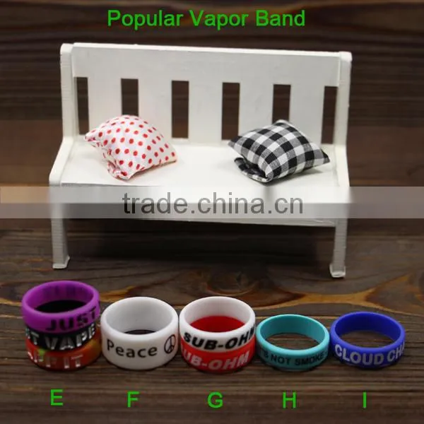 Non-stick 18/22mm Diameter Soft Silicone Custom Vapor Ring photo-4