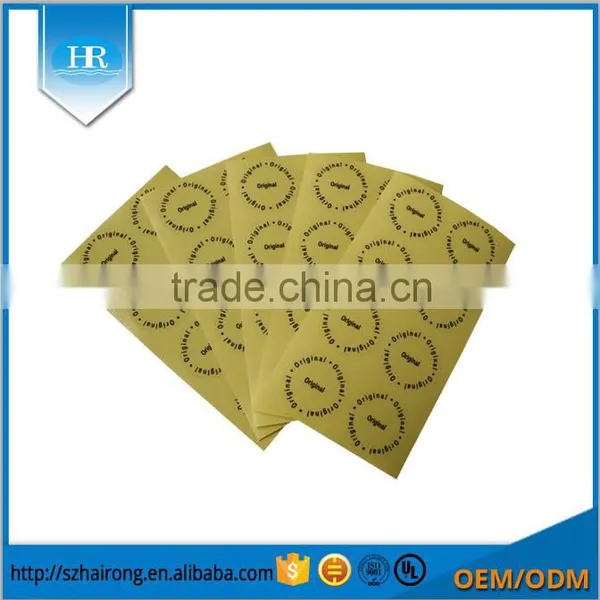 Transparent Self Adhesive Head Portrait Sticker photo-3