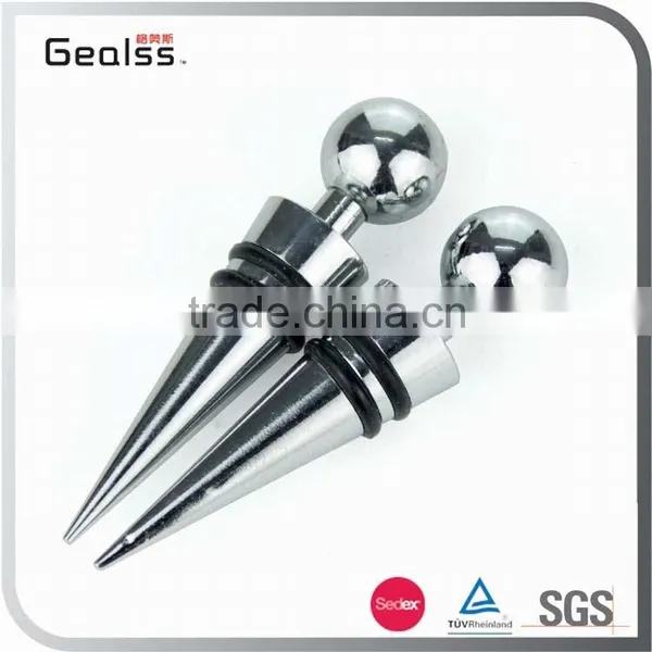 Golf Ball Metal Wine Stopper