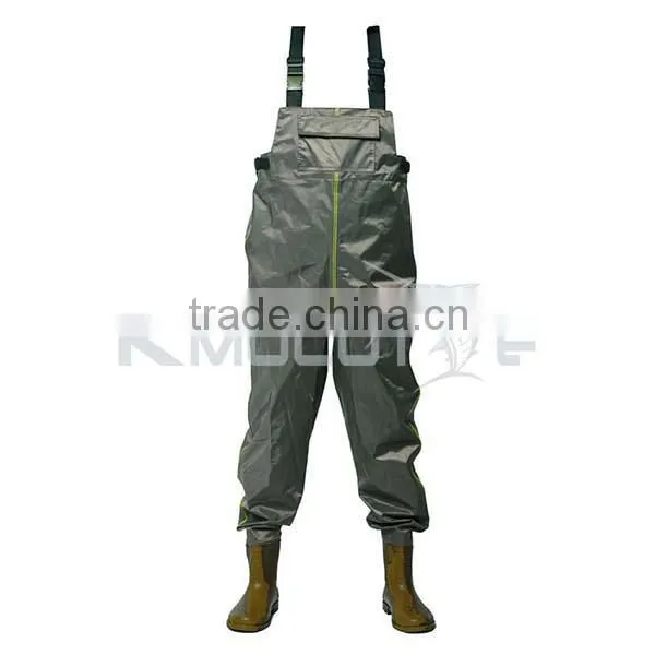 Kmucutie CHN-81250N Quality Nylon Fabric Fishing Wader Pants photo-2