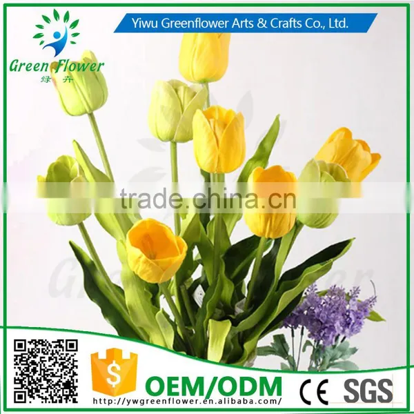2016 WholesaleLatex 20" PU Artificial Flowers Real Touch Arts and Crafts no Silk Weddings Decoration Flowers Home Decor photo-5