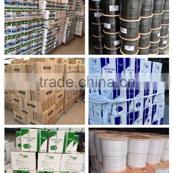 Sell Factory Price High Qualtiy 75OHM Low dB Loss RG6 Coaxial Cable