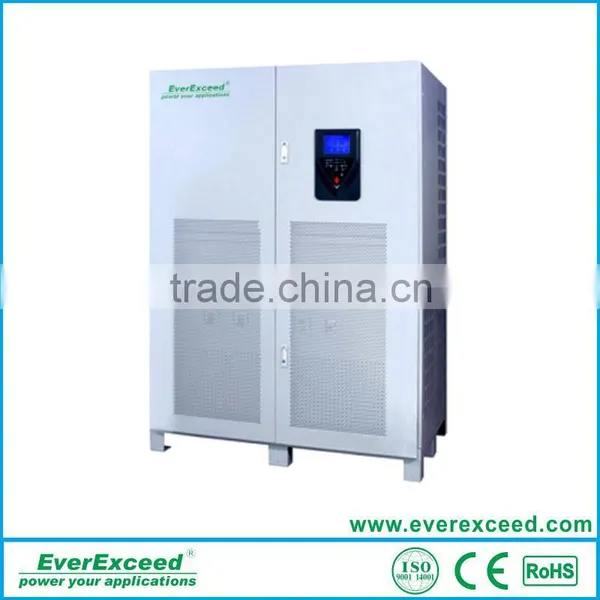 EverExceed 1-400KVA 3 Phase Low Frequency Online UPS, GBT input rectifier PowrNX For Telecommucation