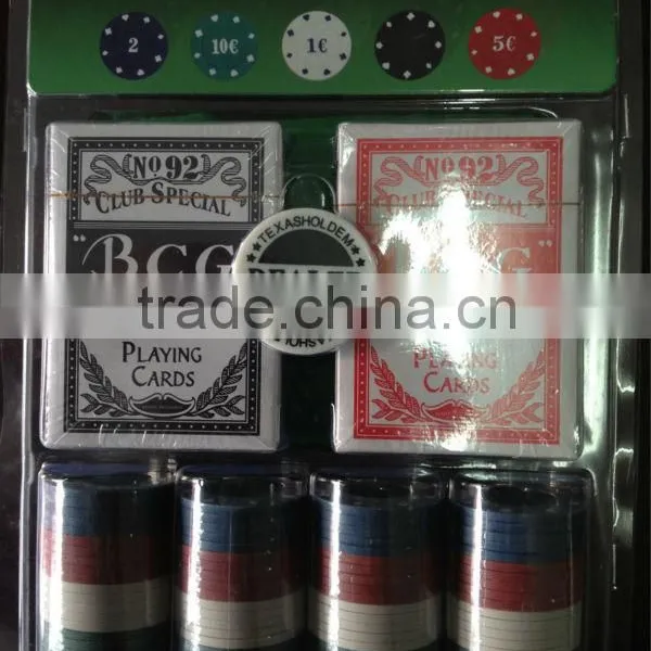 Poker Chips With Playing Card photo-2