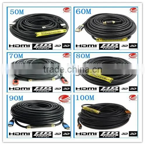 30m 40m 50m 60m 70m 80m 90m 100m HDMI V1.4 M/M Cable High Speed With Repeater Ethernet 4K Support 24AWG CL2, Bule photo-6